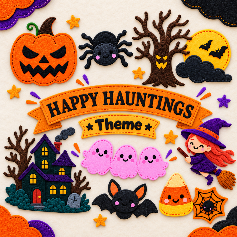 Happy Hauntings StickeeZ