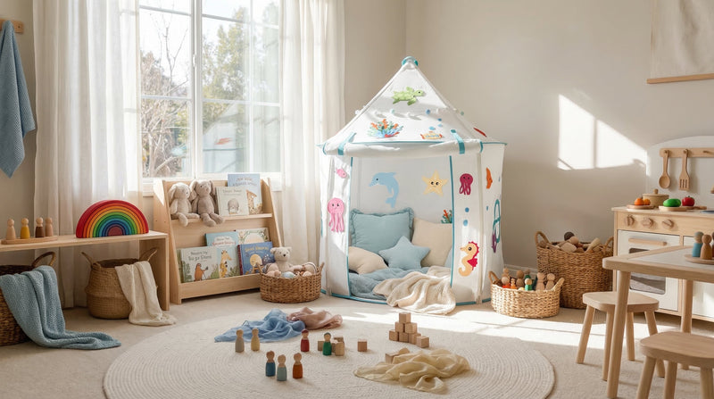 Why Calm, Cool-Toned Play Spaces Help Children Think, Imagine, and Focus