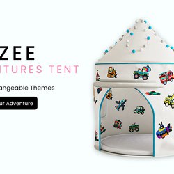 Introducing the ZeeZee Adventures Tent: A New Way for Kids to Play, Imagine, and Feel Safe