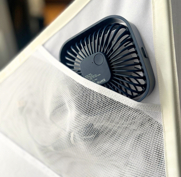 BreeZee | USB Tent Fan for Comfort & Circulation