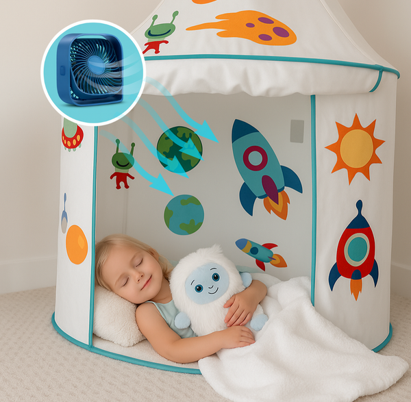 BreeZee | USB Tent Fan for Comfort & Circulation