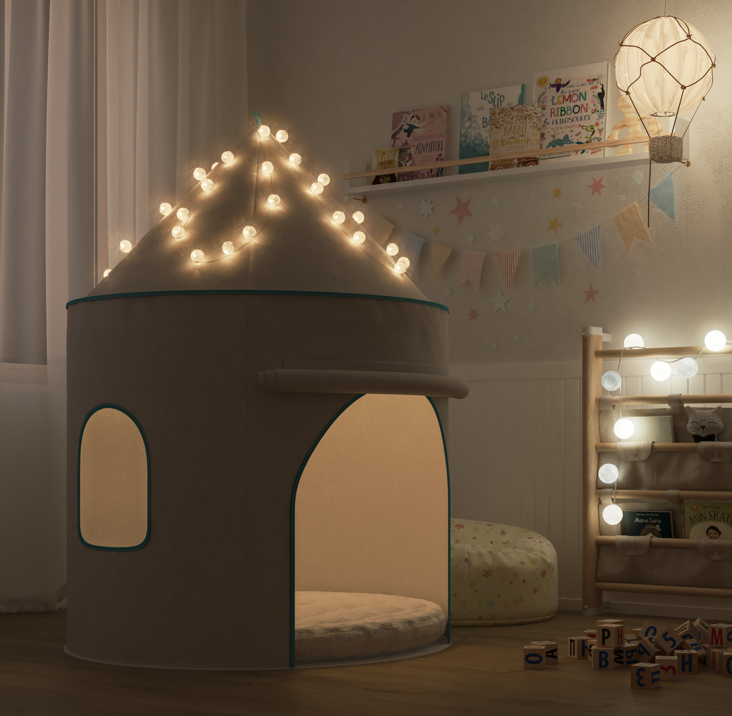 String lights - part of Children’s play tent set (batteries not included)