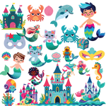 Mermaid Tales Stickeez
