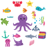 Under the Sea (Ocean) Stickeez
