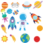 Space Voyage Stickeez