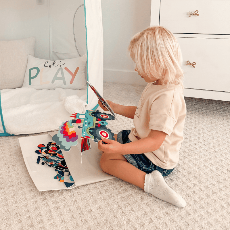 Wheels & Wings Theme Stickeez