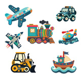 Wheels & Wings Theme Stickeez