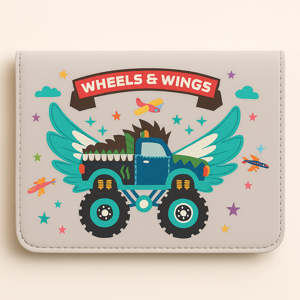 Wheels & Wings Theme Stickeez