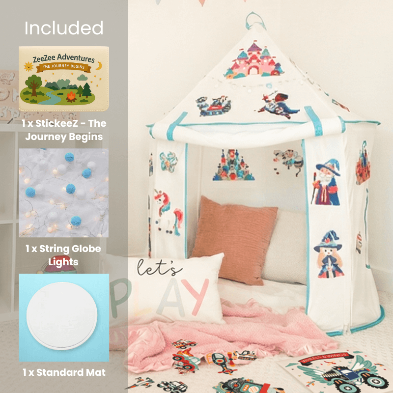 The ZeeZee Adventure Tent 2 - One Tent. Changeable Themes.