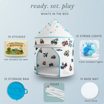 The ZeeZee Adventure Tent 2 - One Tent. Endless Themes.