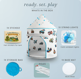 The ZeeZee Adventure Tent 2 - One Tent. Endless Themes.