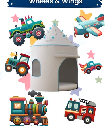 StickeeZ theme Wheels and wings